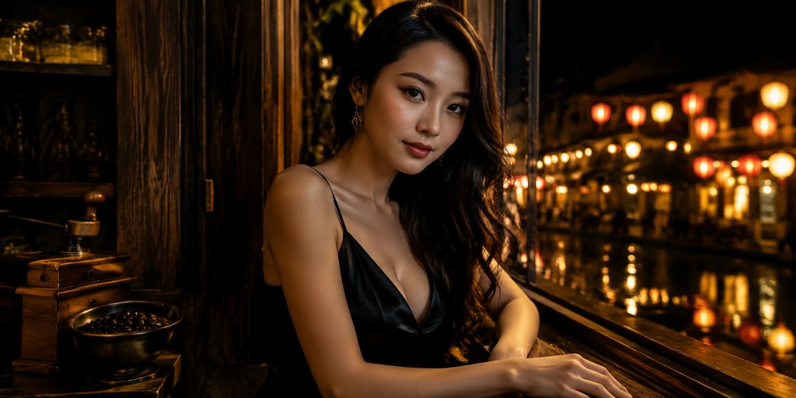 Không gian cà phê Hội An minh họa việc đọc điều khoản trước khi sử dụng nền tảng