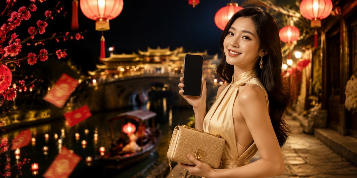 Đèn lồng Huế và phong bao đỏ gợi không khí hoạt động cá cược dịp Tết
